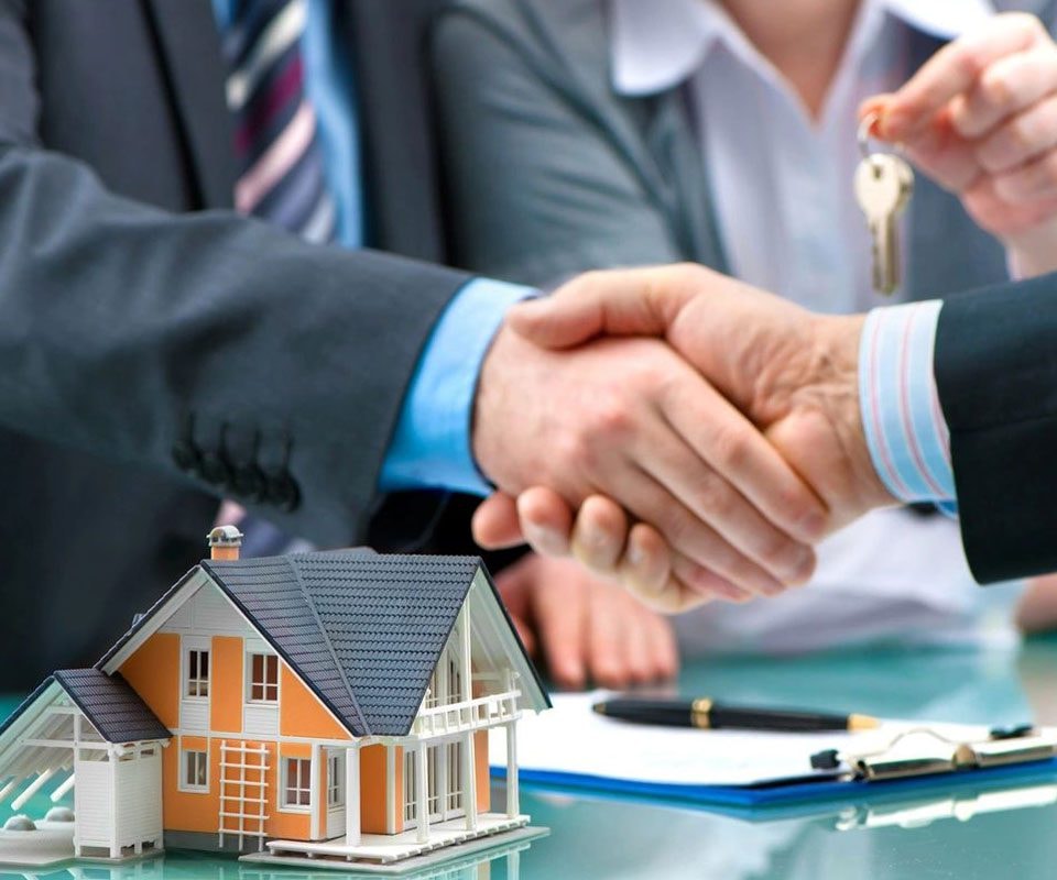 Real estate transaction handshake